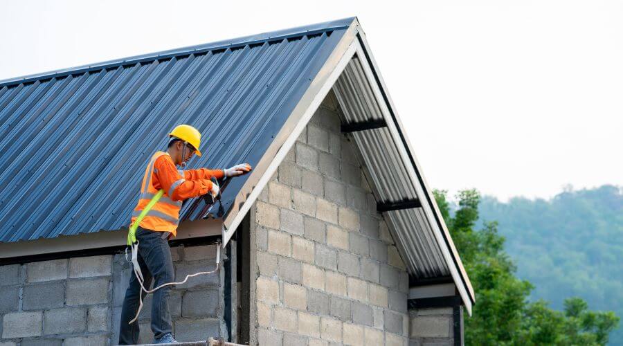Professional New roof installation in Walton, KS